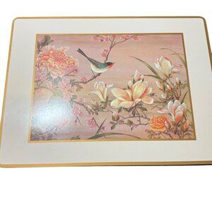 Pimpernel England Floral Cork Back Placemats Set Of 6
